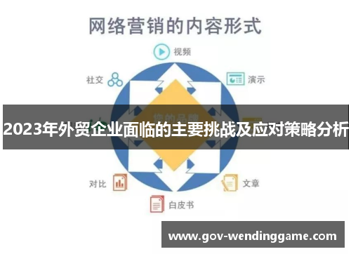 2023年外贸企业面临的主要挑战及应对策略分析